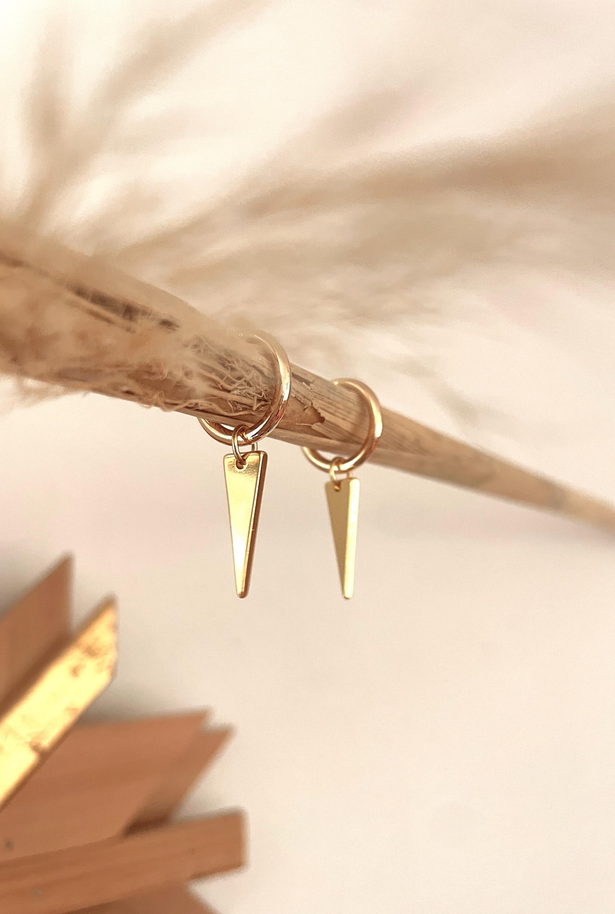 cz DIAMOND HOOP charm EARRINGS / cz charm earrings/ gold hoops/ hoop charms/ gold cz earrings/ gold hoop earrings/ tiny diamond charms
