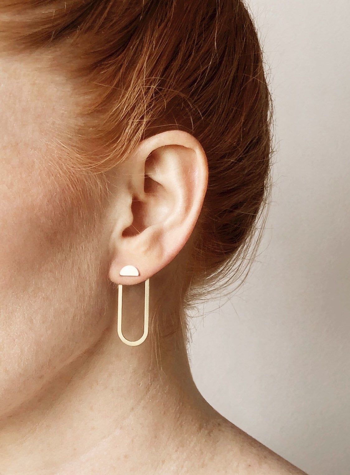 HALLO ear jacket earrings