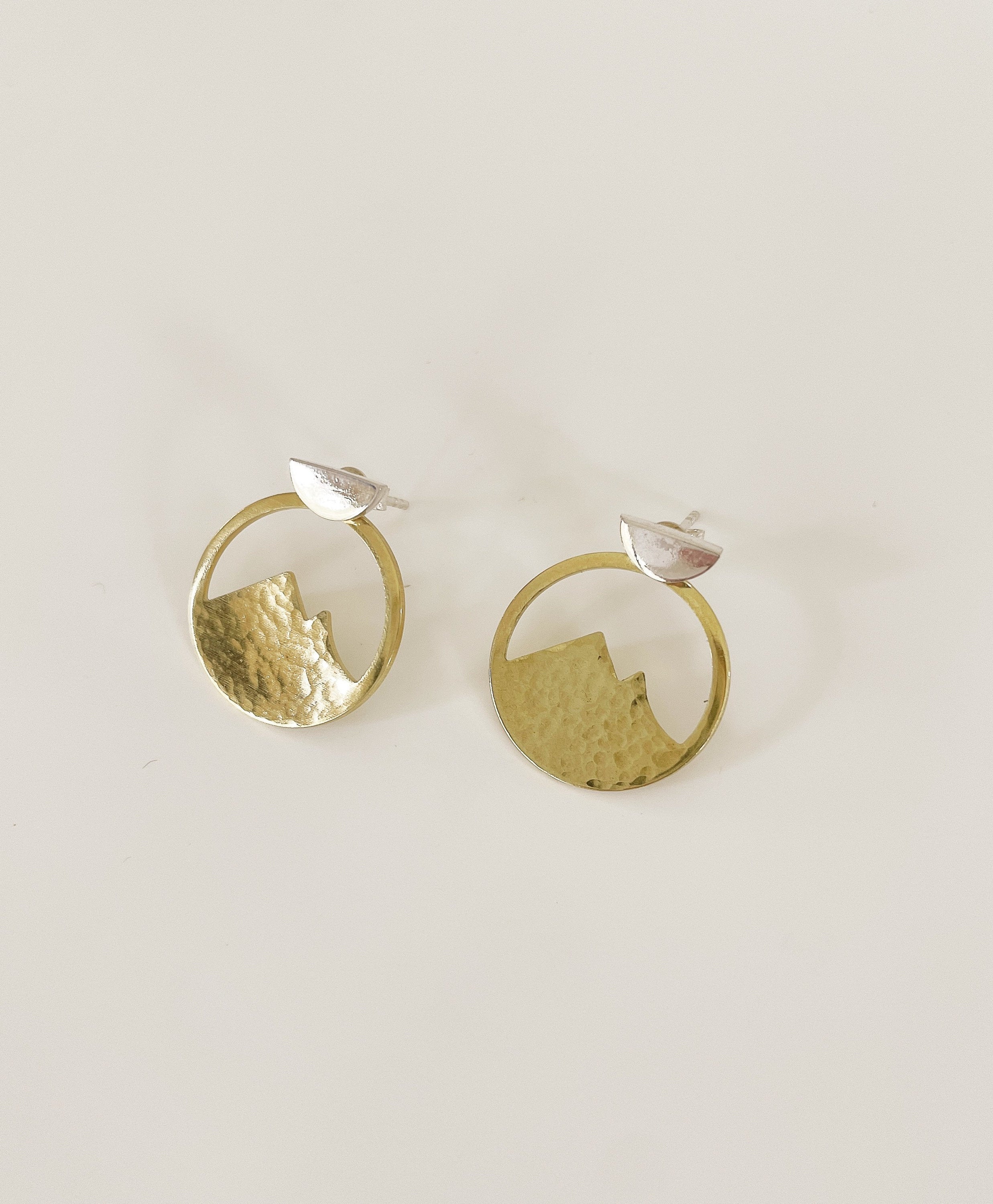 MIRA mountain ear jacket earrings