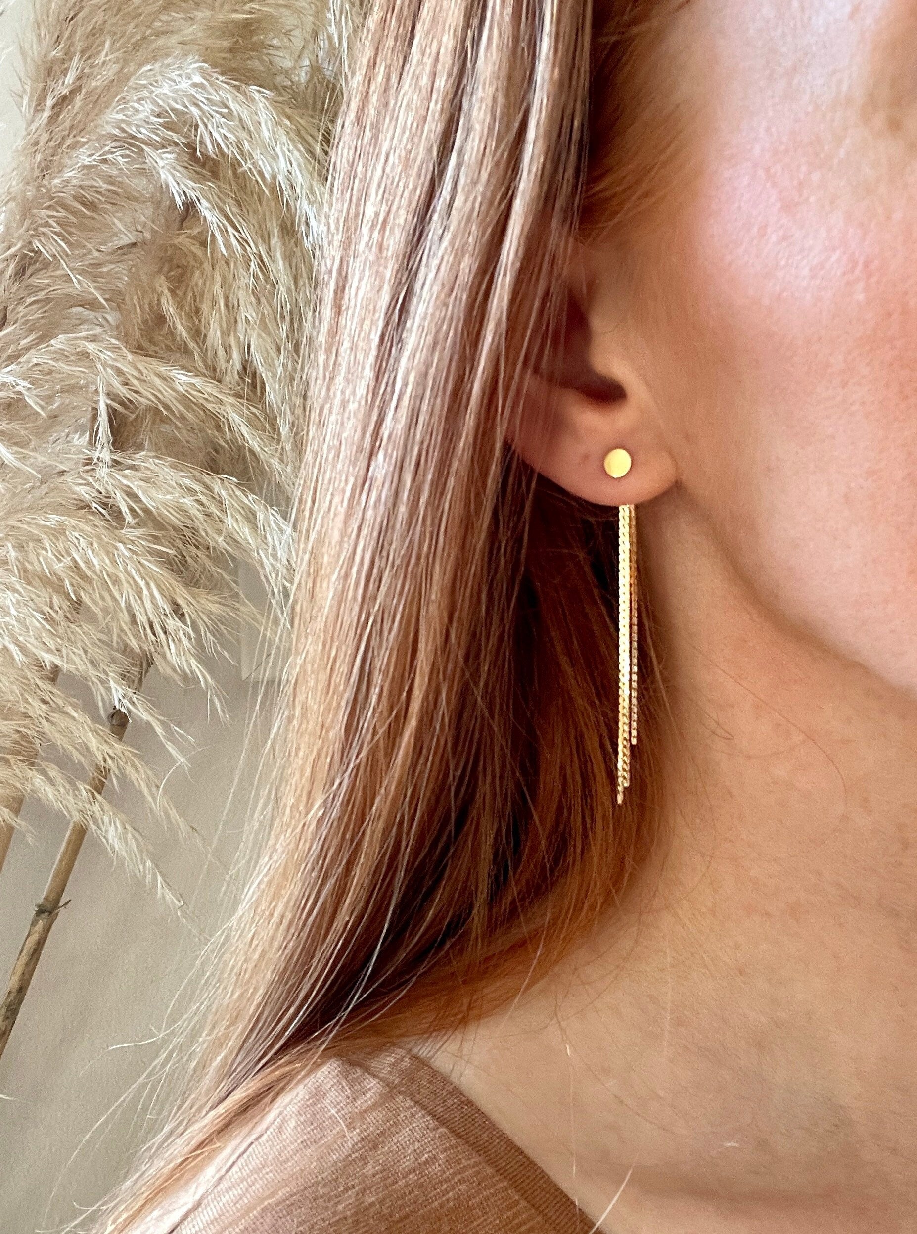 ELODIE ear jacket earrings