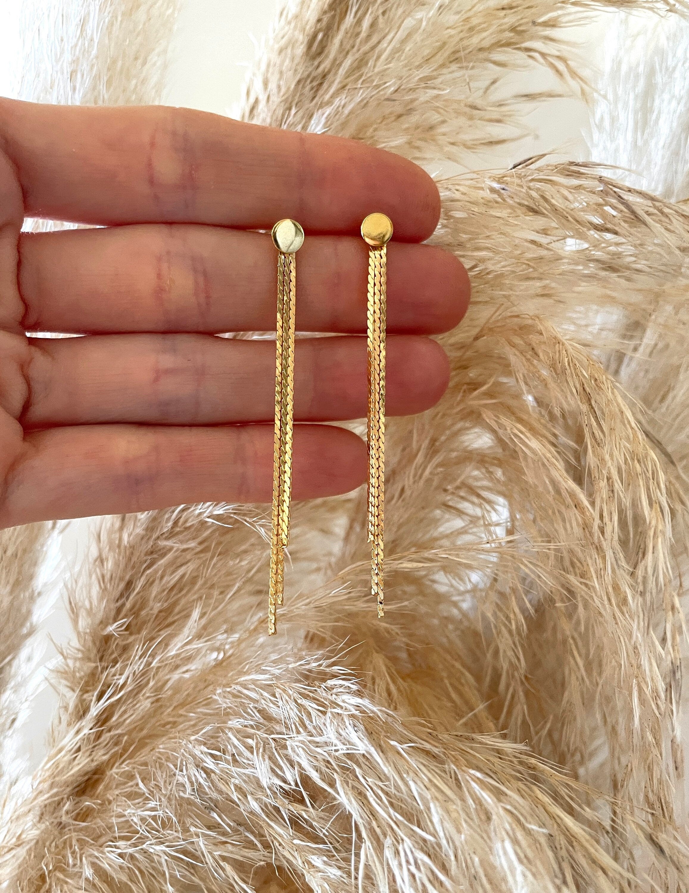 ELODIE ear jacket earrings