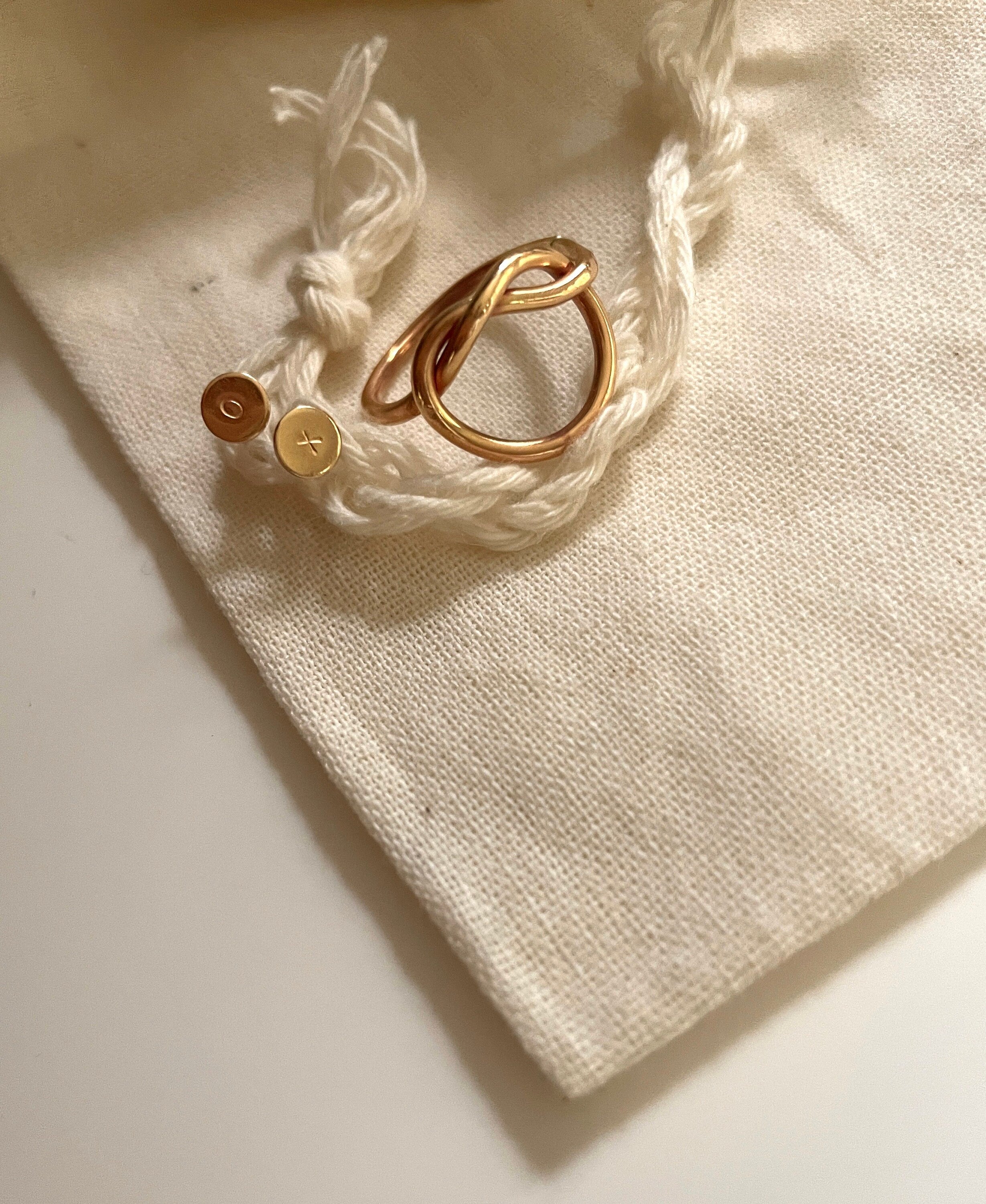 MARGOT minimalist KNOT RING /organic gold ring/ dainty ring/ statement ring/ boho ring/ modern ring/ gold knot ring/ sterling silver ring