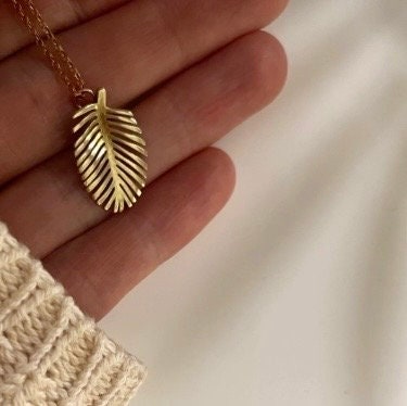 Runa minimalist PALM LEAF RING /organic gold ring/ dainty ring/ statement ring/ boho ring/ modern ring/ minimalist gold ring/ silver ring