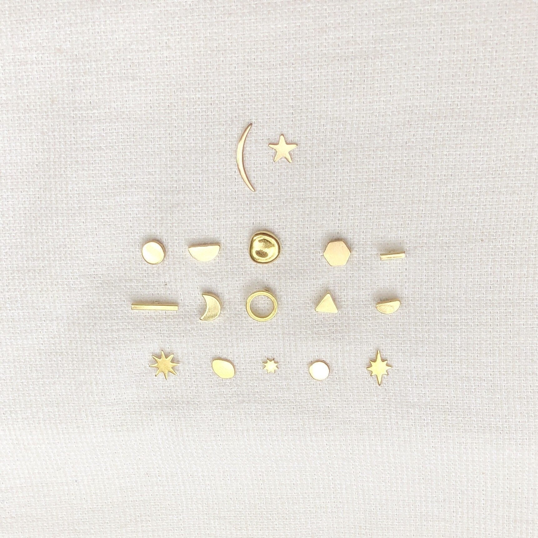 MINIMALIST STUDS 14k gold fill studs simple studs unisex studs simple earrings circle studs dainty earrings bar earrings sparkle earrings