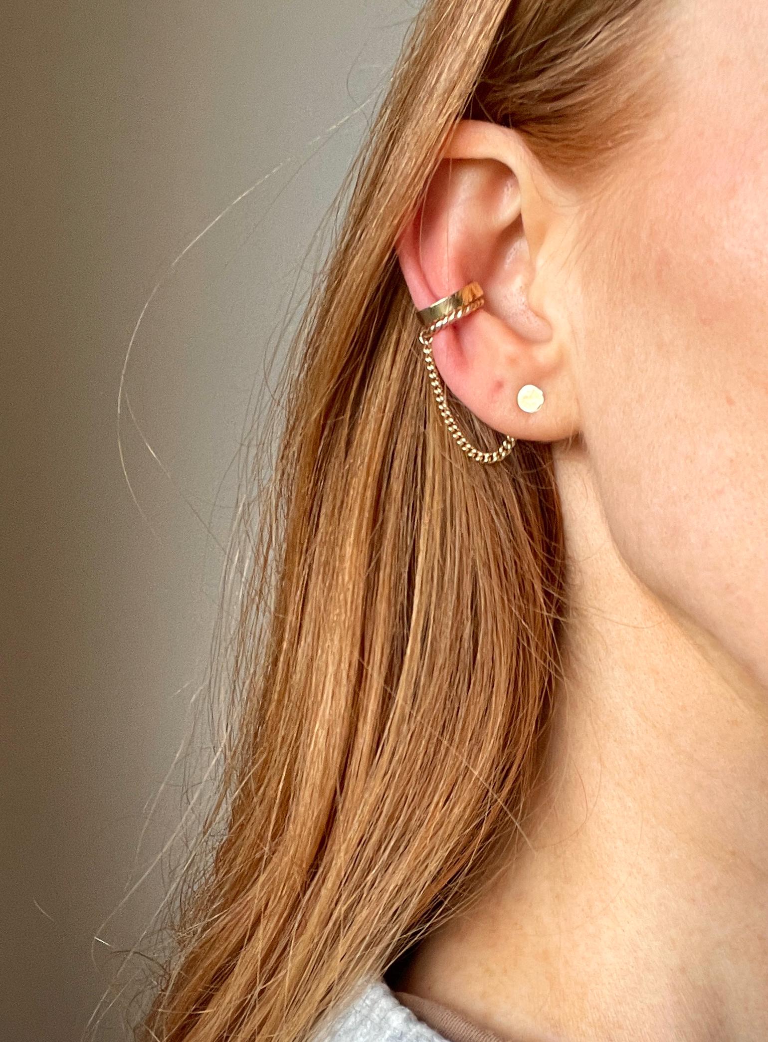cigarette ear cuff Kai 14k GOLD fill cigar band EAR CUFF earring/thick ear cuff/ minimalist ear cuff /mens ear cuff/no piercing ear cuff/ hammered ear cuff cigarette ear cuff Kai 14k GOLD fill cigar band EAR CUFF earring/thick ear cuff/ minimalist ear cuff /mens ear cuff/no piercing ear cuff/ hammered ear cuff