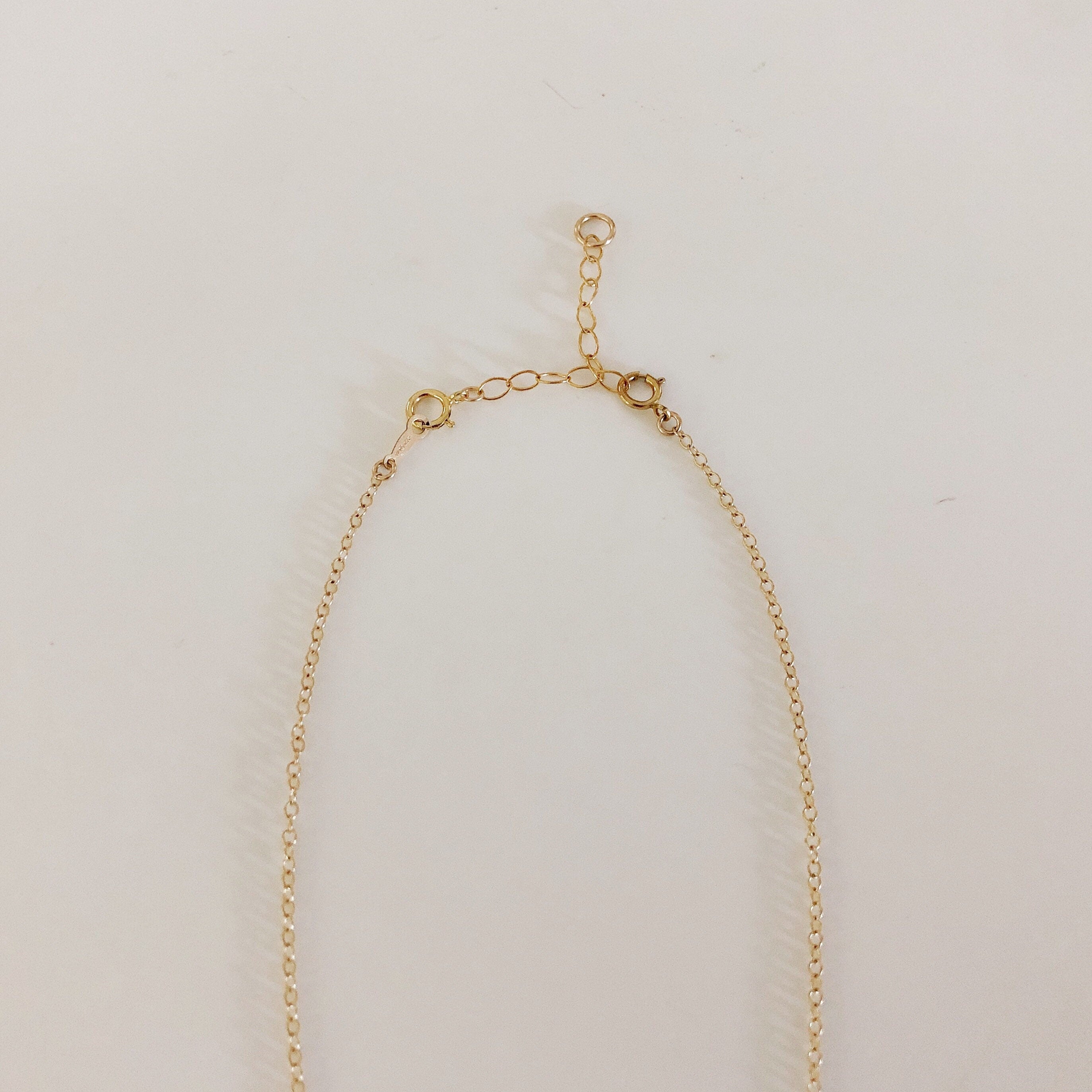 14K gold fill necklace extender