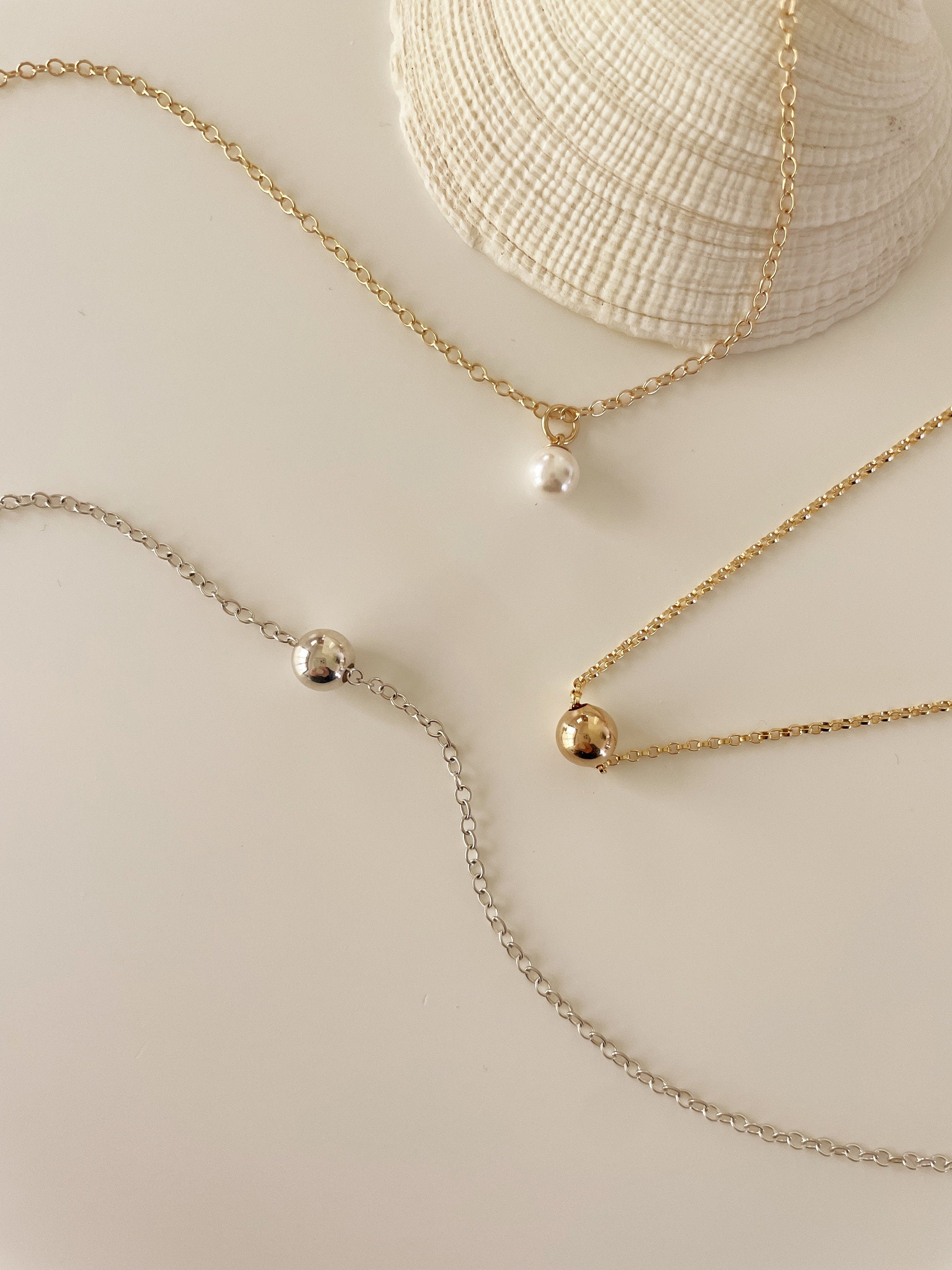 ISLA FRESHWATER drop PEARL necklace/14k gold filled necklace/choker/dainty necklace/gold filled jewelry/layering neclacke/simple necklace